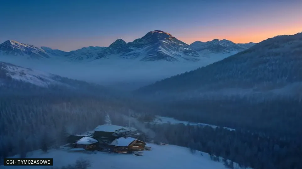 Temporary visualisation: dron przelot