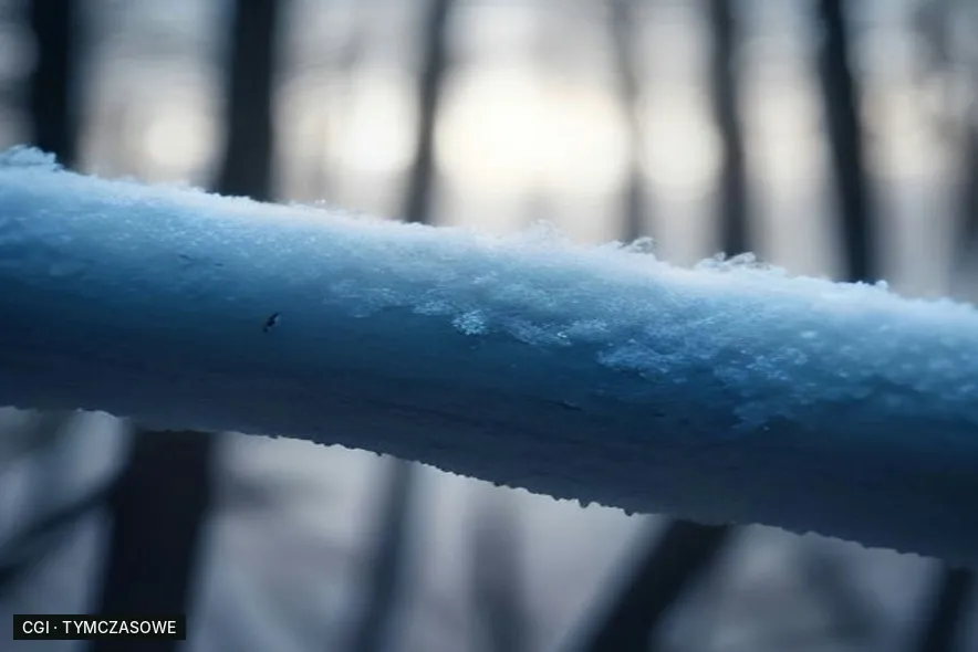 Wizualizacja tymczasowa: detal szron